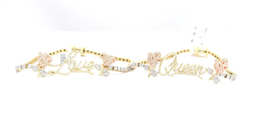 JDTKSM-239608 -Diamond Love Pendant with 18" in Diamonds Necklace - Johnny Dang & Co