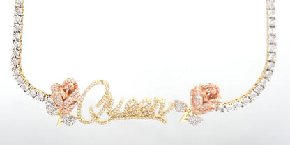 JDTKSM-239608 -Diamond Love Pendant with 18" in Diamonds Necklace - Johnny Dang & Co