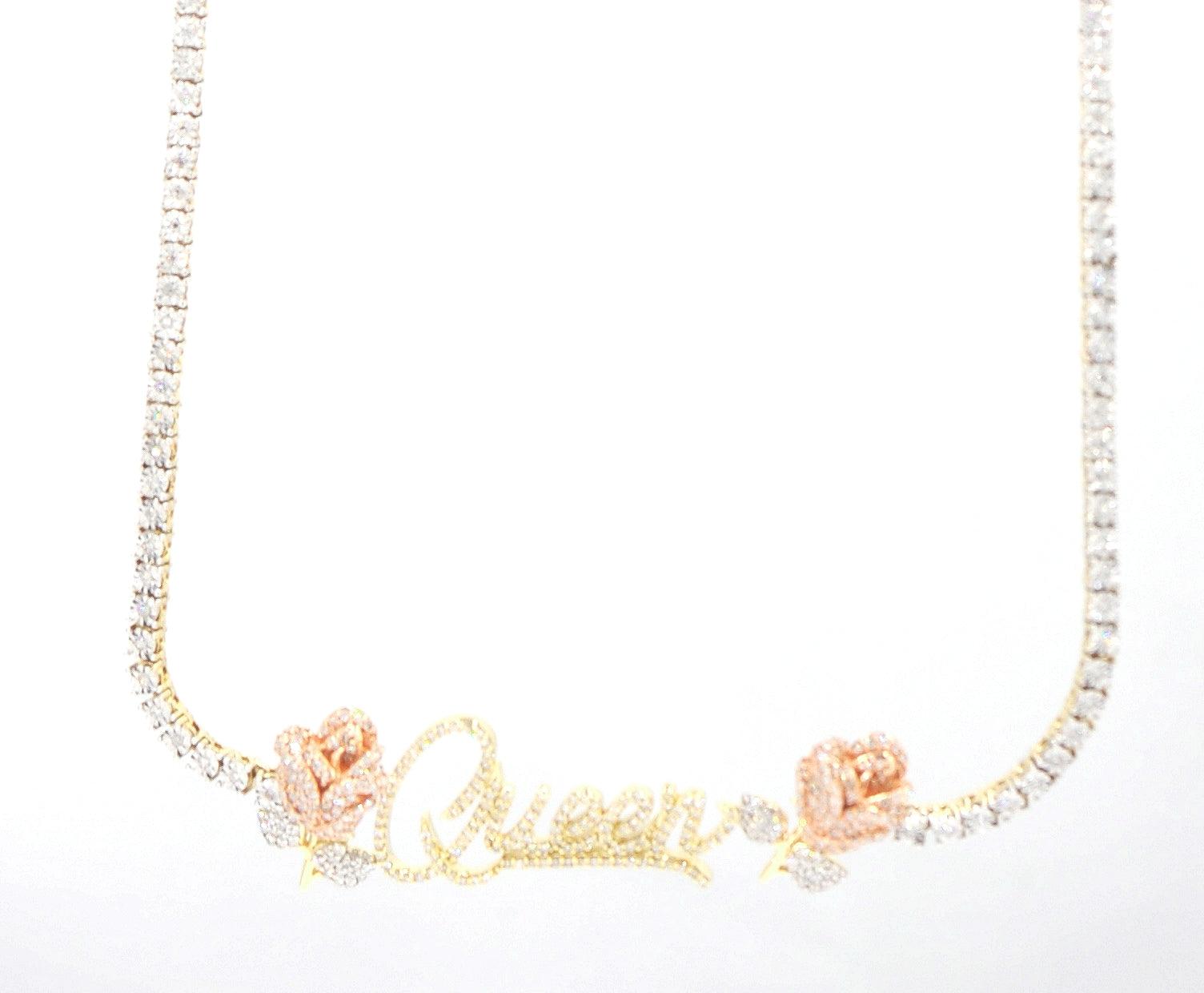 JDTKSM-239608 -Diamond Love Pendant with 18" in Diamonds Necklace - Johnny Dang & Co