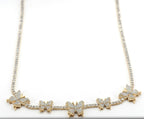 JDTKSM-239608 -Diamond Love Pendant with 18" in Diamonds Necklace - Johnny Dang & Co