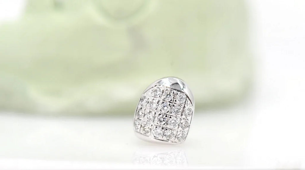 JDTK-G63-RIDING SOLO SINGLE 18K INDIVIDUAL DIAMOND TOOTH