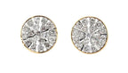 1.00-1.10 CTTW Diamond Earrings - Johnny Dang & Co
