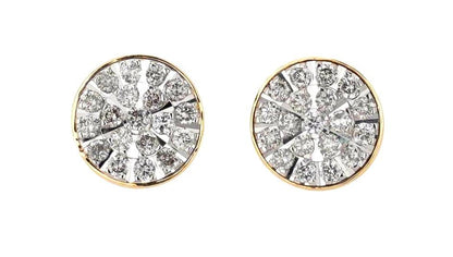 1.00-1.10 CTTW Diamond Earrings - Johnny Dang & Co