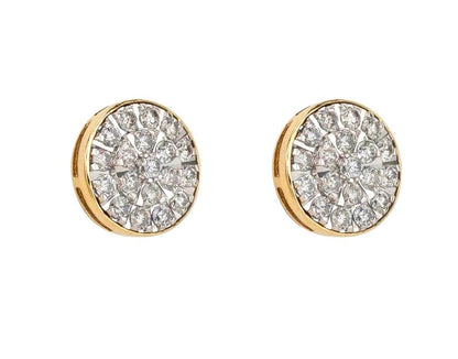 1.00-1.10 CTTW Diamond Earrings - Johnny Dang & Co