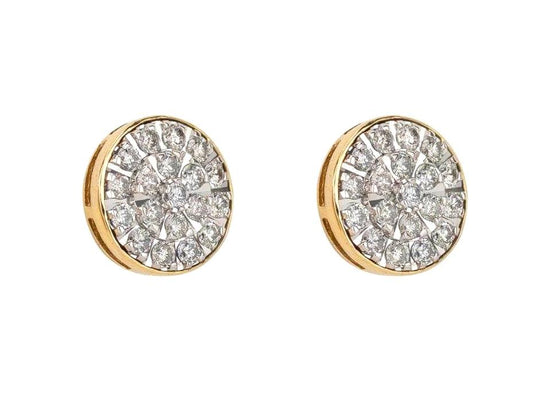 1.00-1.10 CTTW Diamond Earrings - Johnny Dang & Co