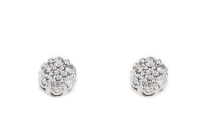 0.52 CT Diamond Earrings Flower Set - Johnny Dang & Co