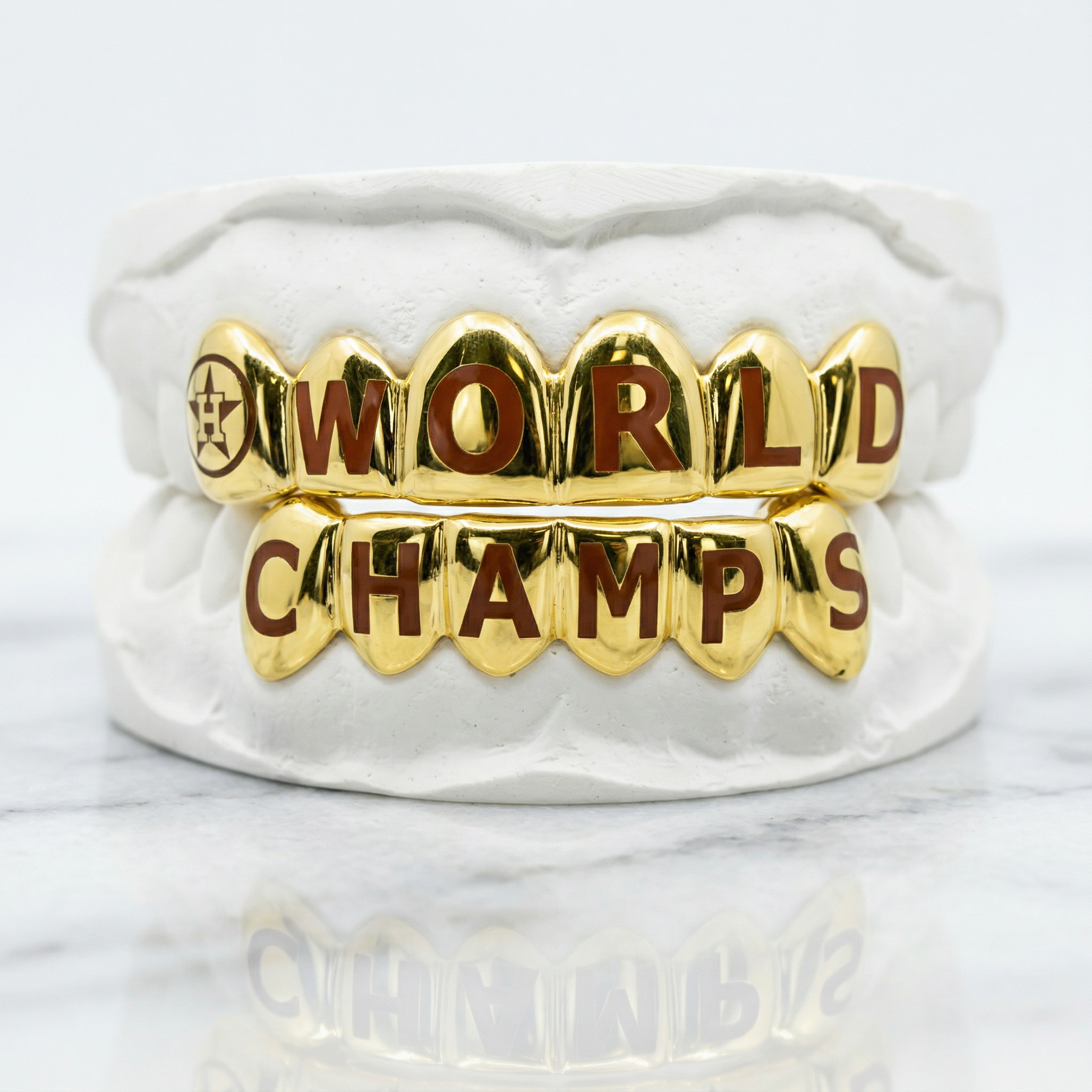 Gold 6 Top And 6 Bottom World Series Grill