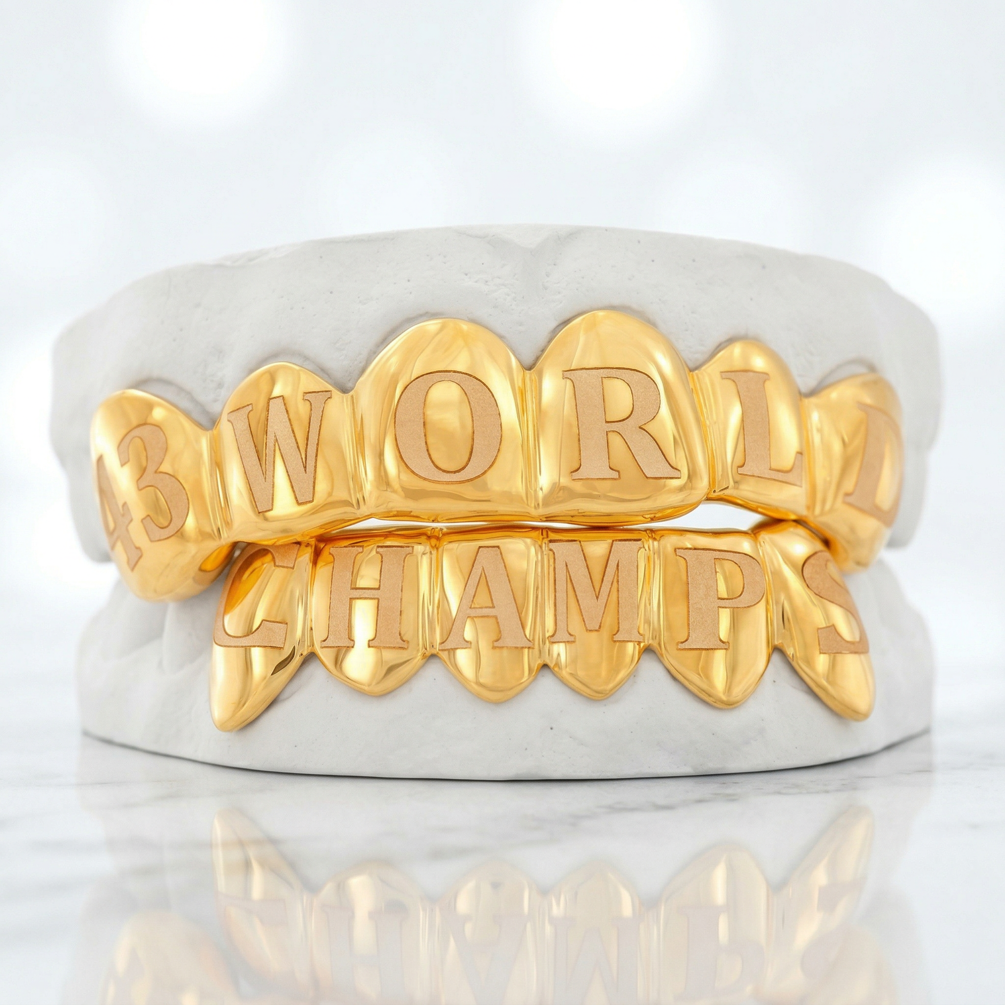 Gold 6 Top And 6 Bottom World Series Grill