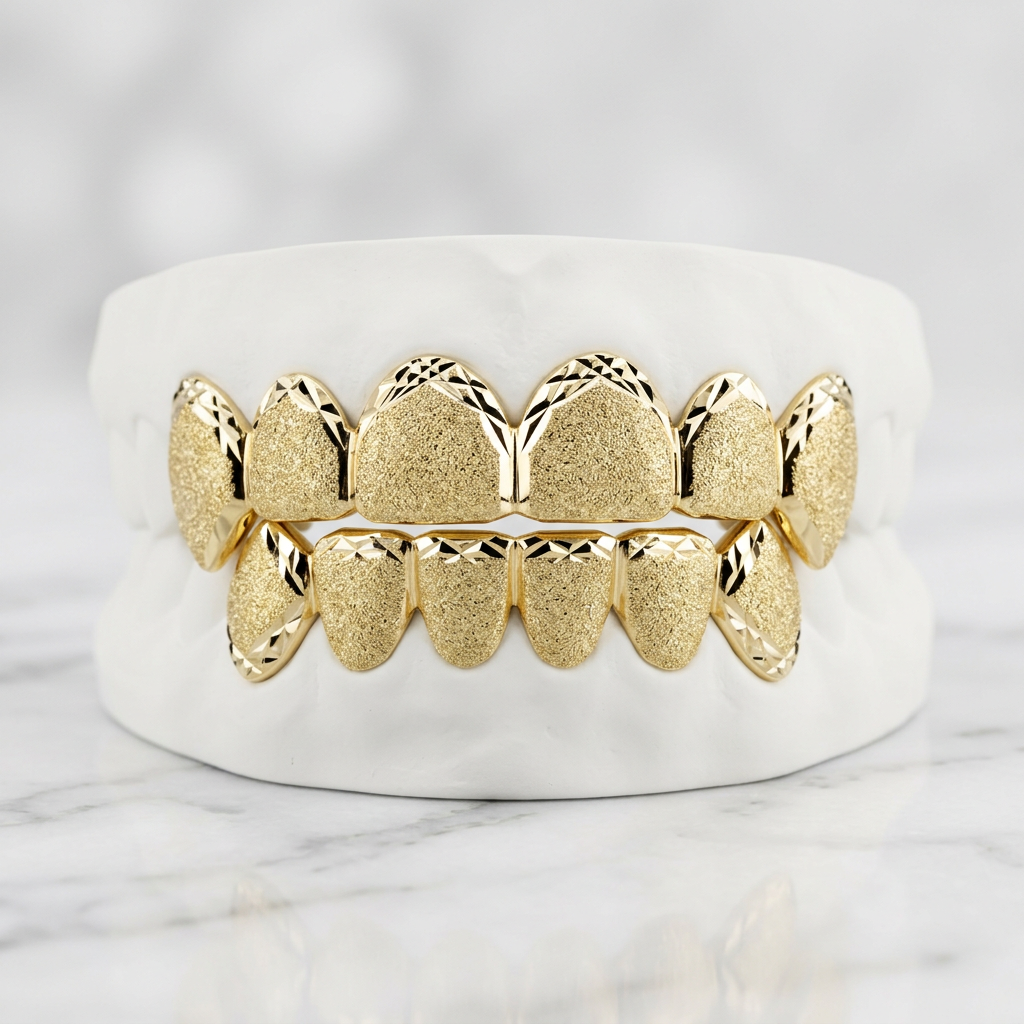 Gold Dust with Diamond Cut on the Tip