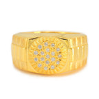 Custom Gold 0.20CT Diamond Mens Ring - Johnny Dang & Co