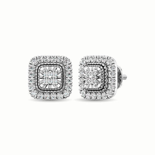 0.40 Ct.Tw. Diamond Stud Earrings - Johnny Dang & Co