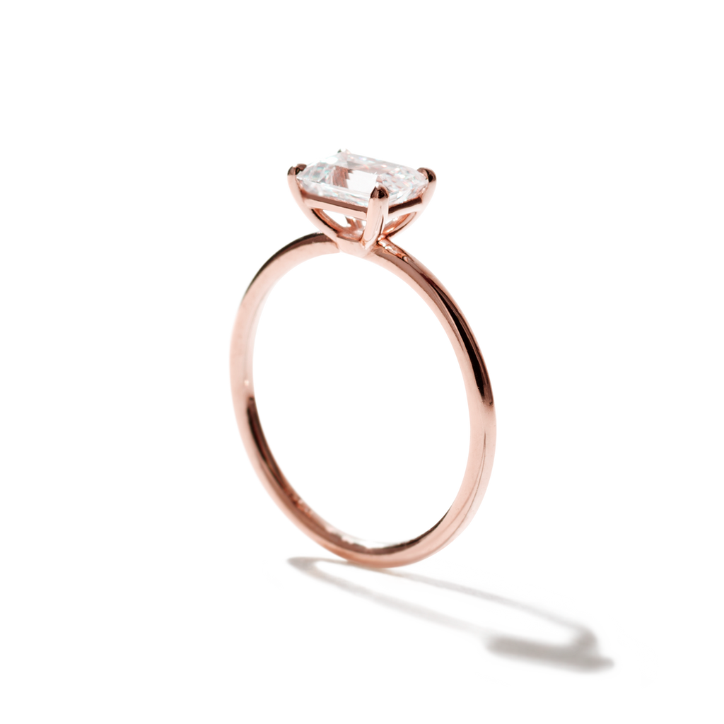 East-West Engagement Ring