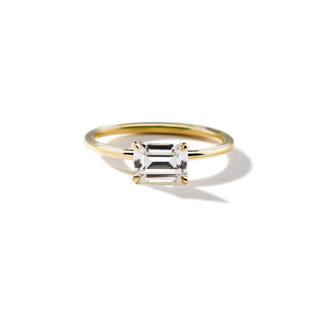 East-West Engagement Ring