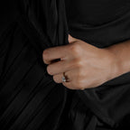 East-West Pixie Engagement Ring