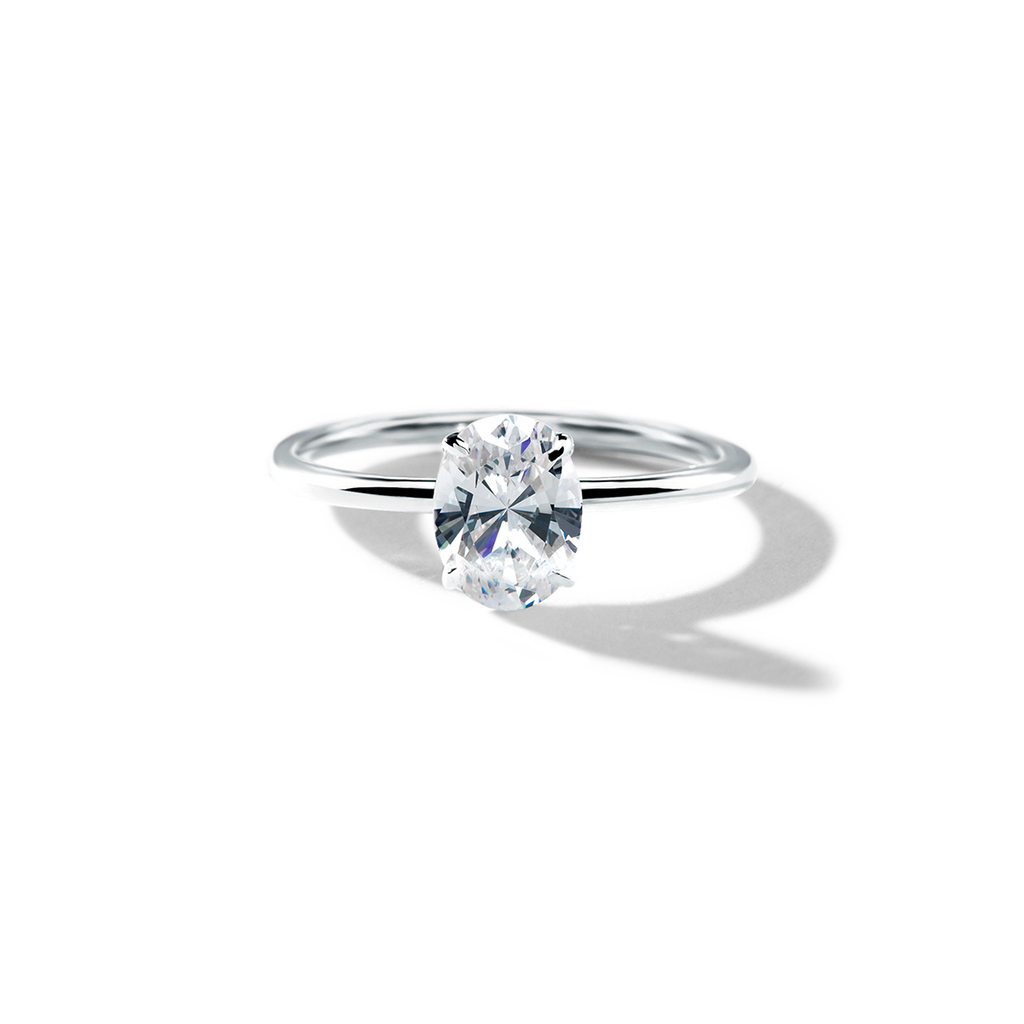Solitaire Diamond Engagement Ring