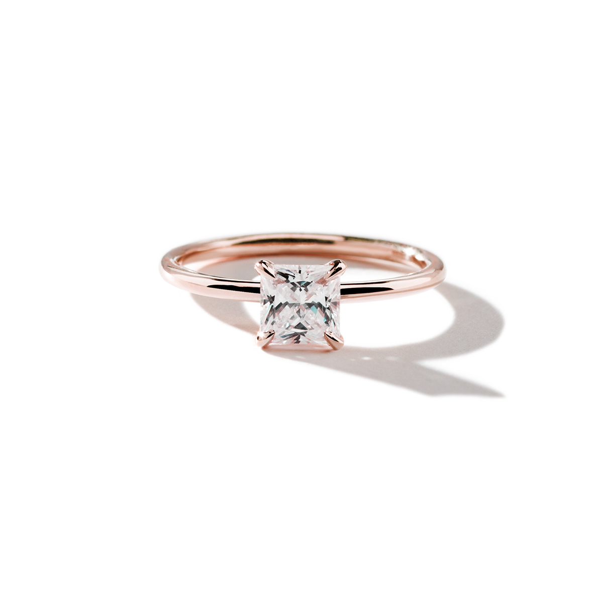 Solitaire Diamond Engagement Ring