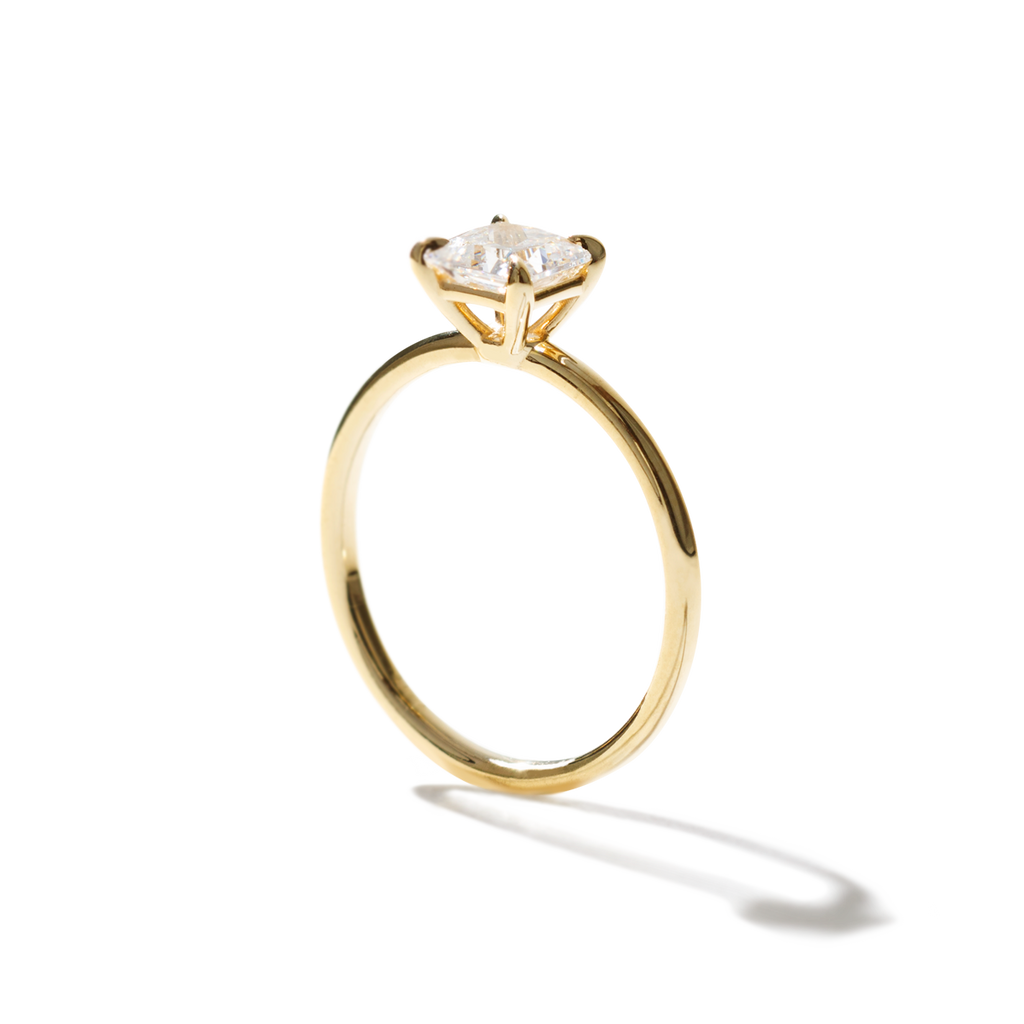 Solitaire Diamond Engagement Ring