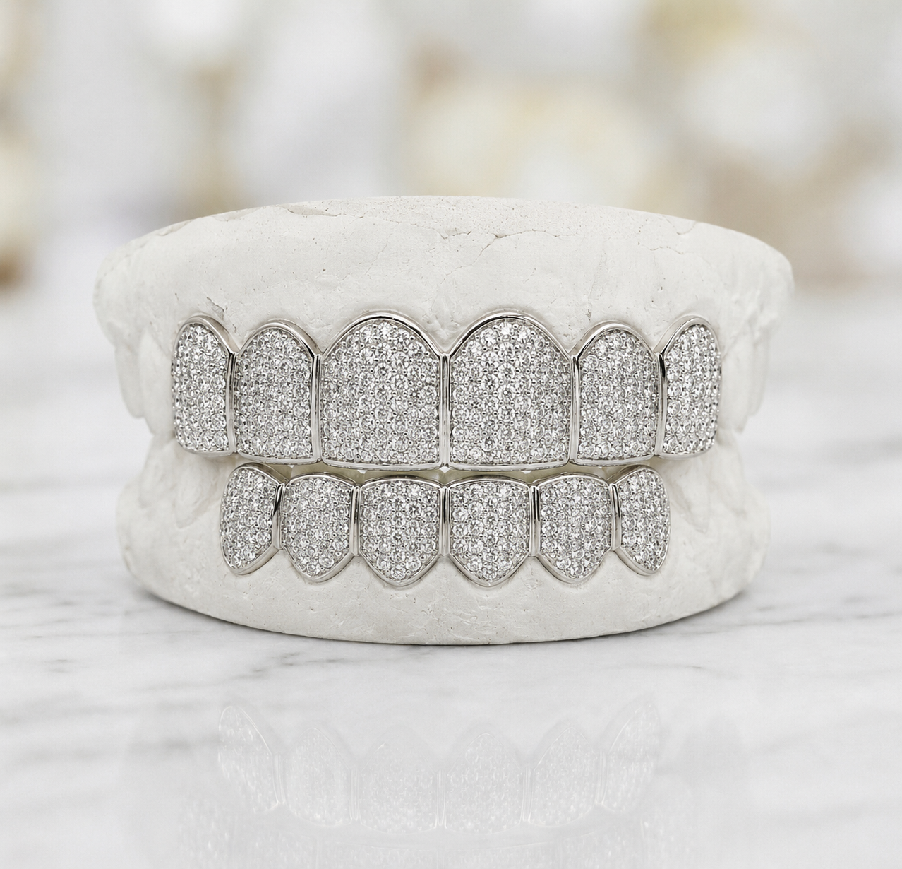 JDTK-C108E MICRO DIAMOND PRONG SET GRILL