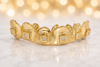 JDTK-S2530044 6 Solid With 6 Princess cut Diamonds