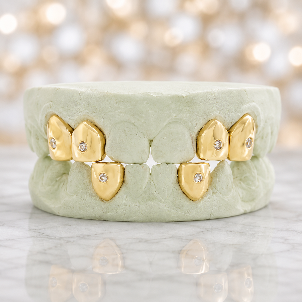 S151608-1 INDIVIDUAL PAVE SET DIAMOND TEETH