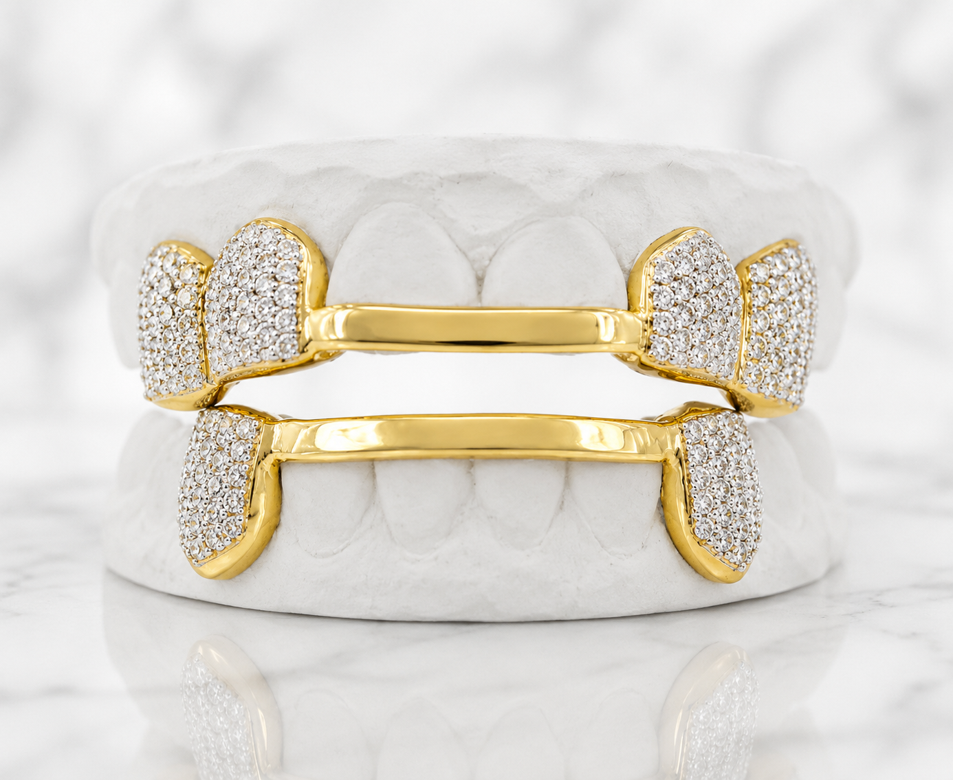 JDWR-C-110 CUSTOM HAND PRONG SET DIAMOND GRILL