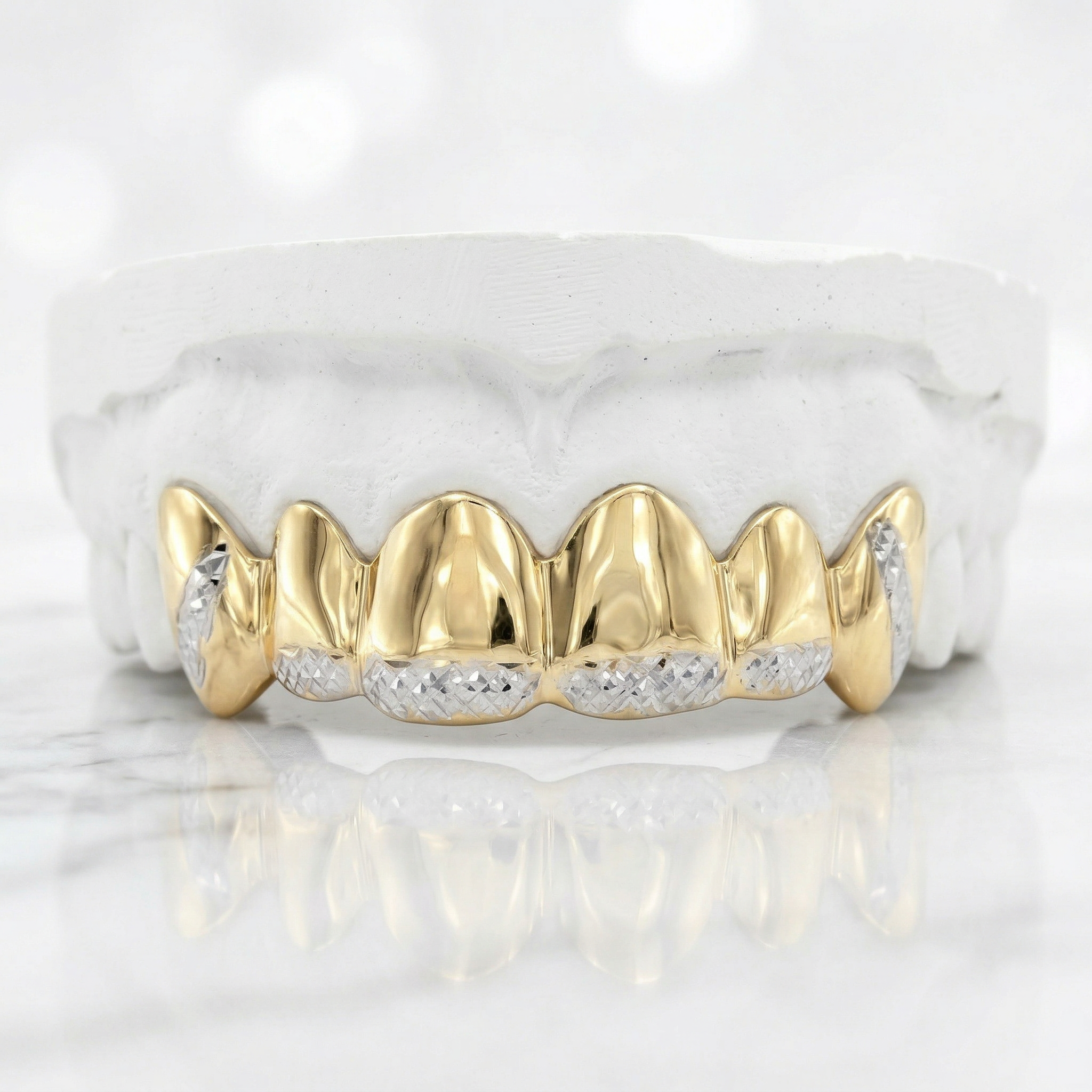 JDTK- - TVJ-4060- 6 Teeth Diamond Cut Grill