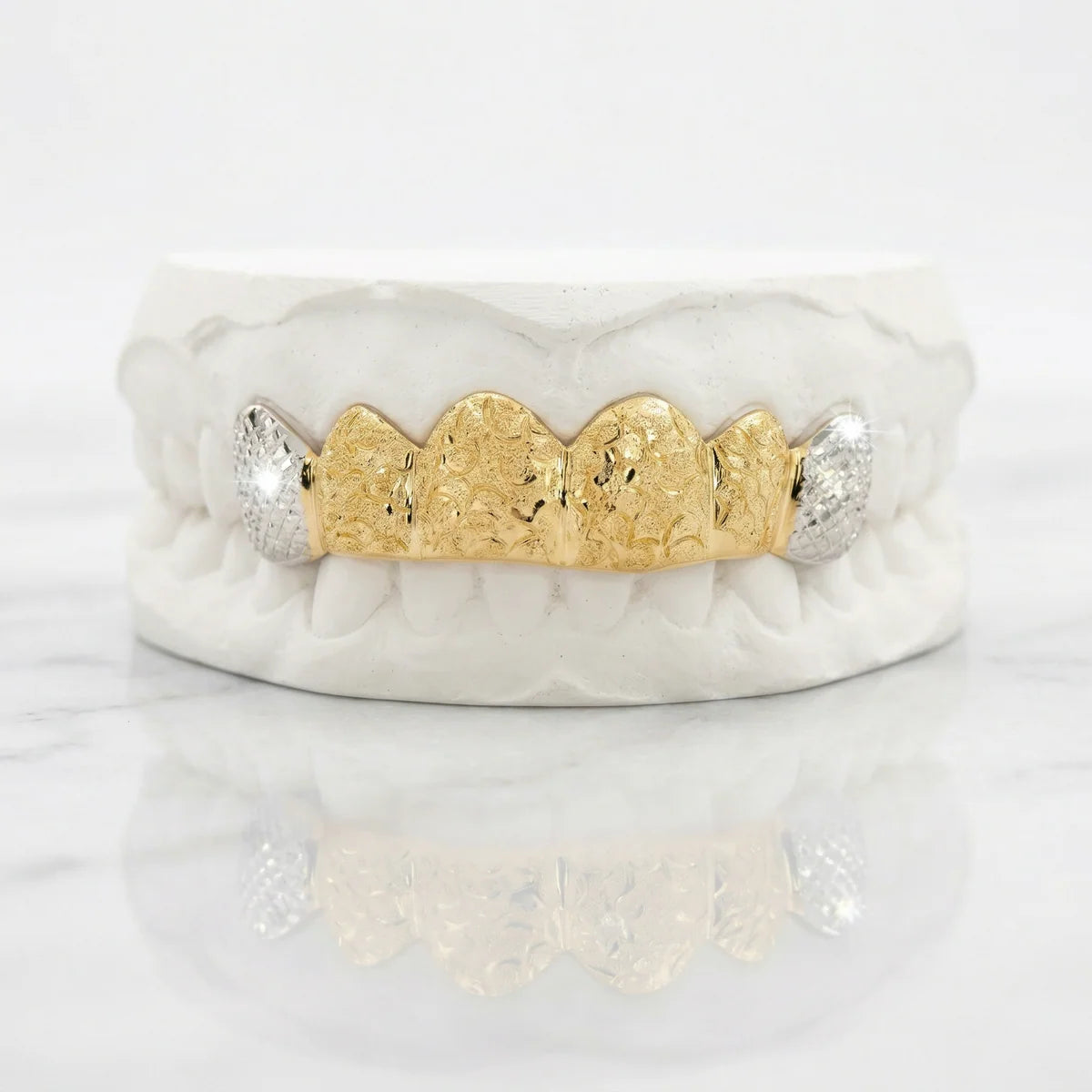 JDWR-3002G-Deep Cut Grill with Diamond Dust and Cuts Grillz