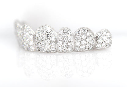 Large Diamond Cluster Big Boy Honeycomb Grillz - Johnny Dang & Co