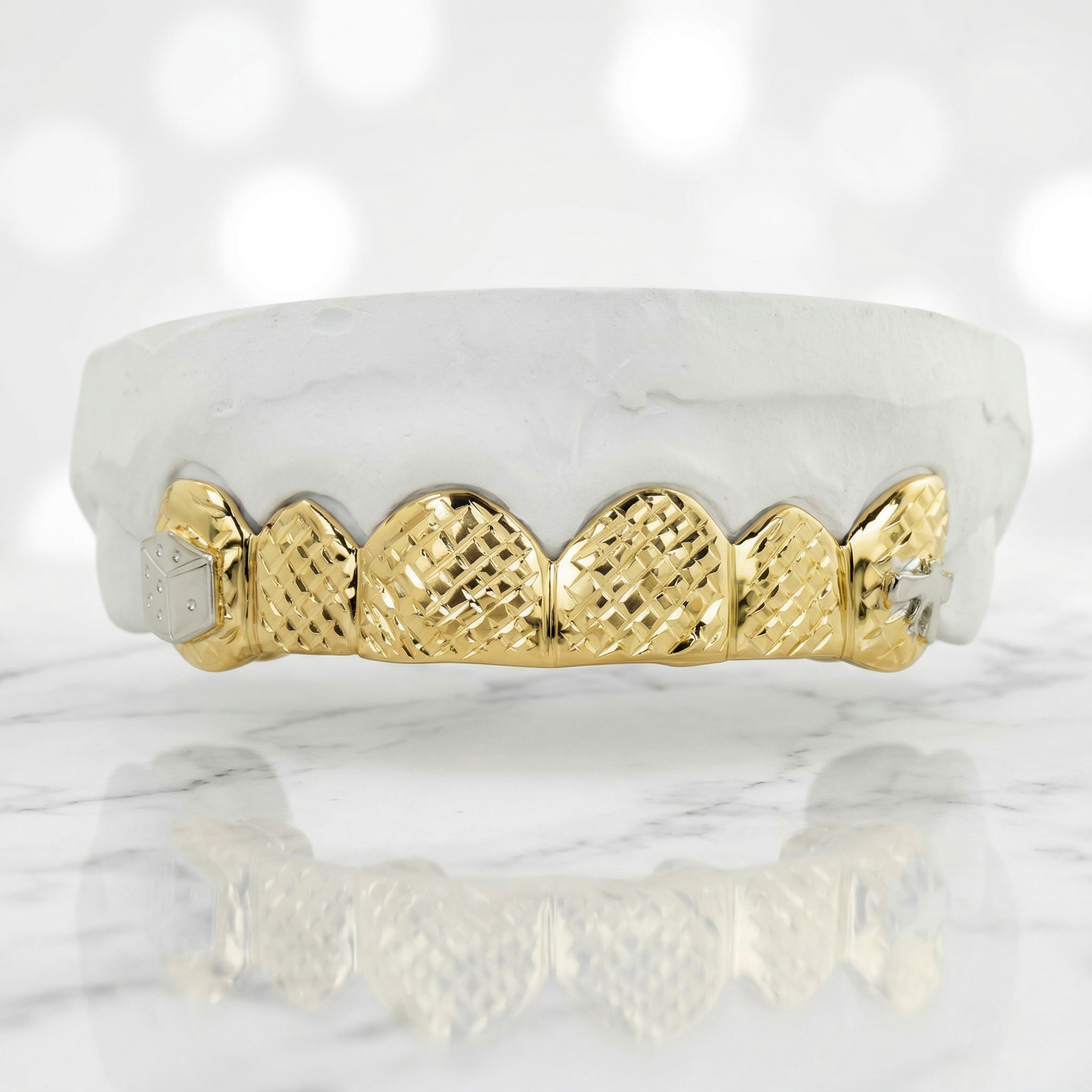 JDTK-JDG44-7 Up 6 Teeth Top Or Bottom with 3D Images