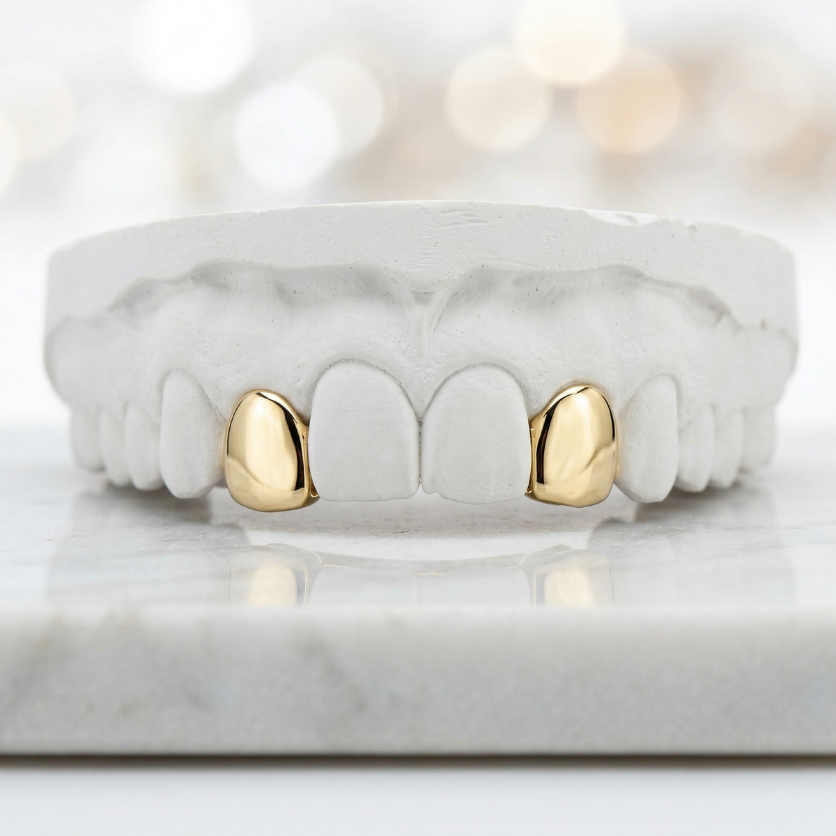 JDTK45/3002-Deuce -2 Piece Solid or Open Face Grillz with Back Bar 