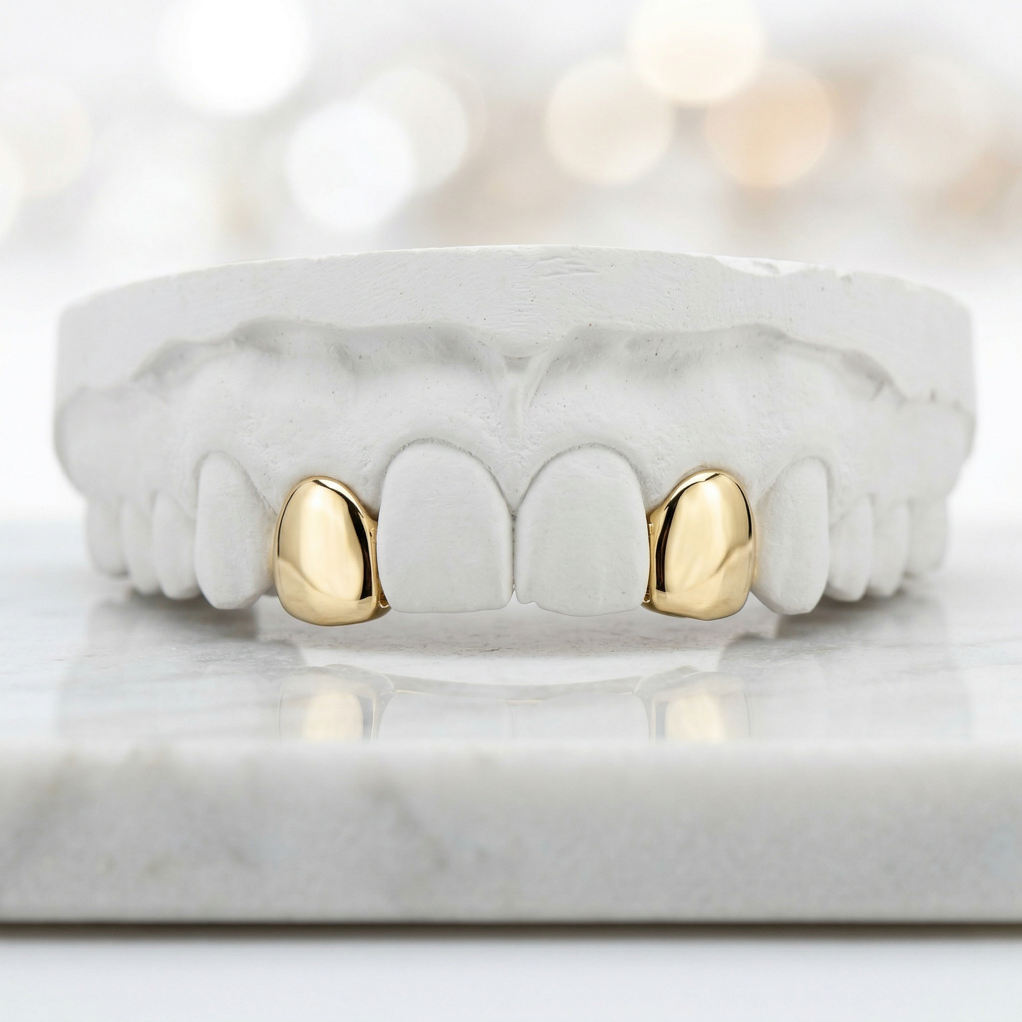 JDTK45/3002-Deuce -2 Piece Solid or Open Face Grillz with Back Bar