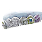 JDTK-G80- Hybrid Invisible & Prong Set Diamond Grill - Johnny Dang & Co