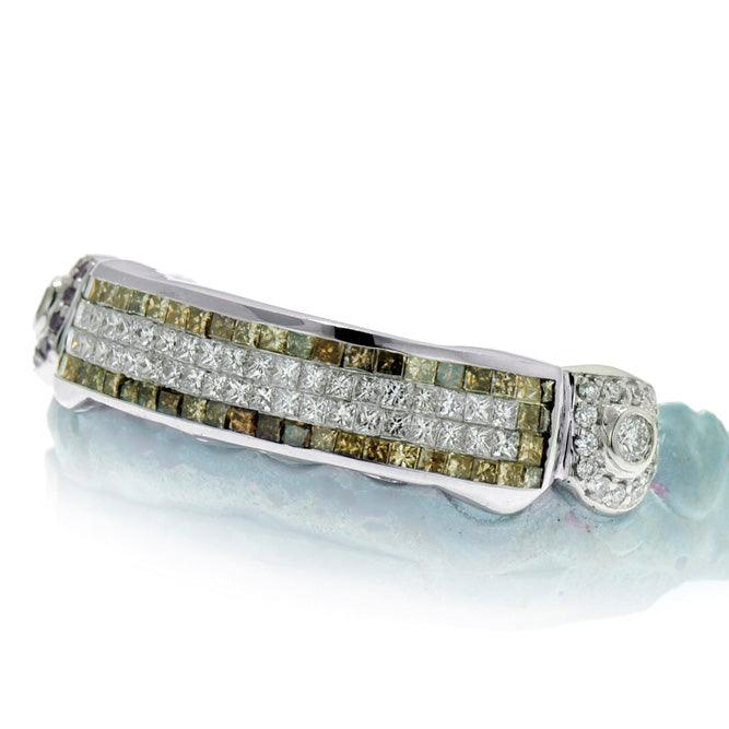 JDTK-G80- Hybrid Invisible & Prong Set Diamond Grill - Johnny Dang & Co