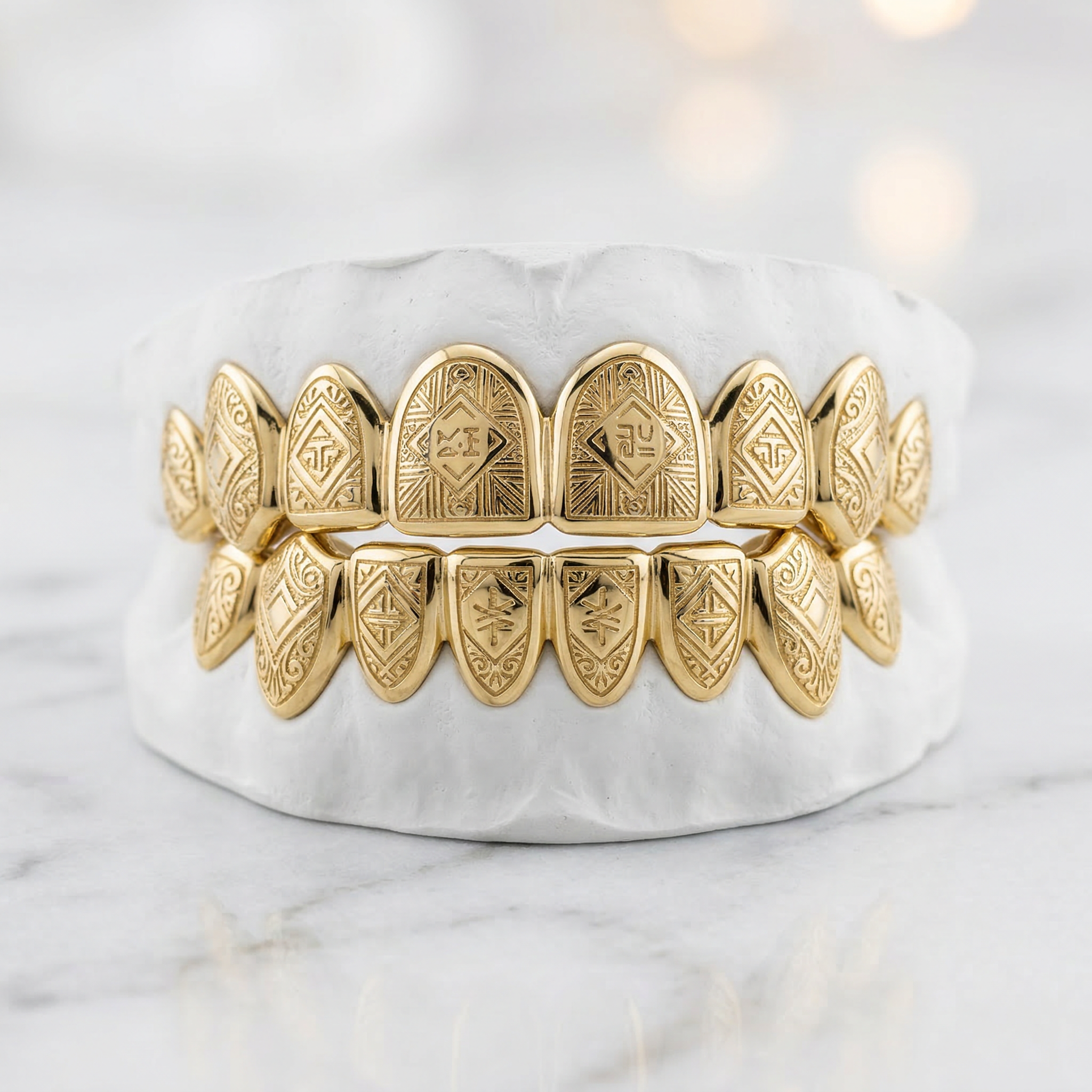 Laser Engraved Grillz