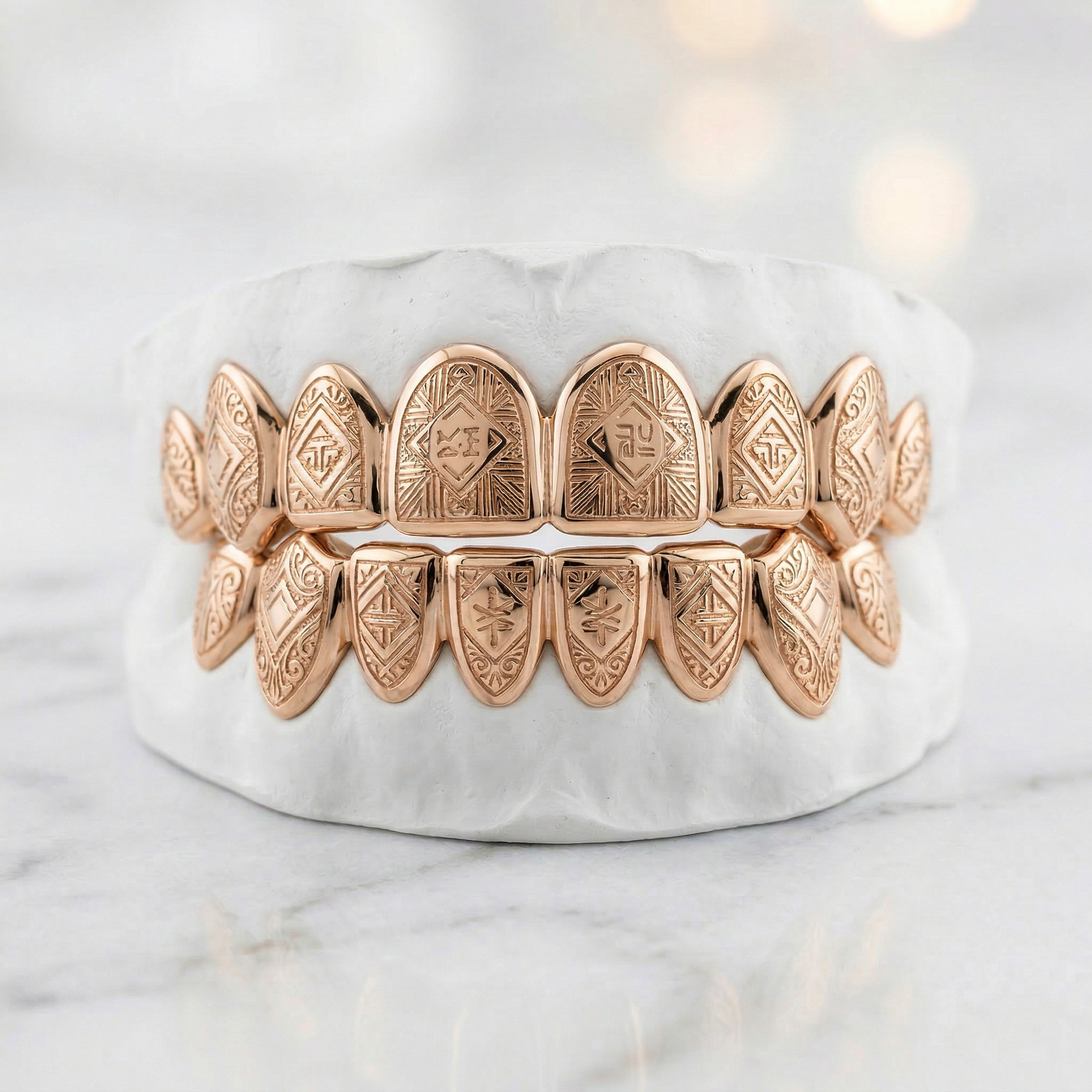 Laser Engraved Grillz