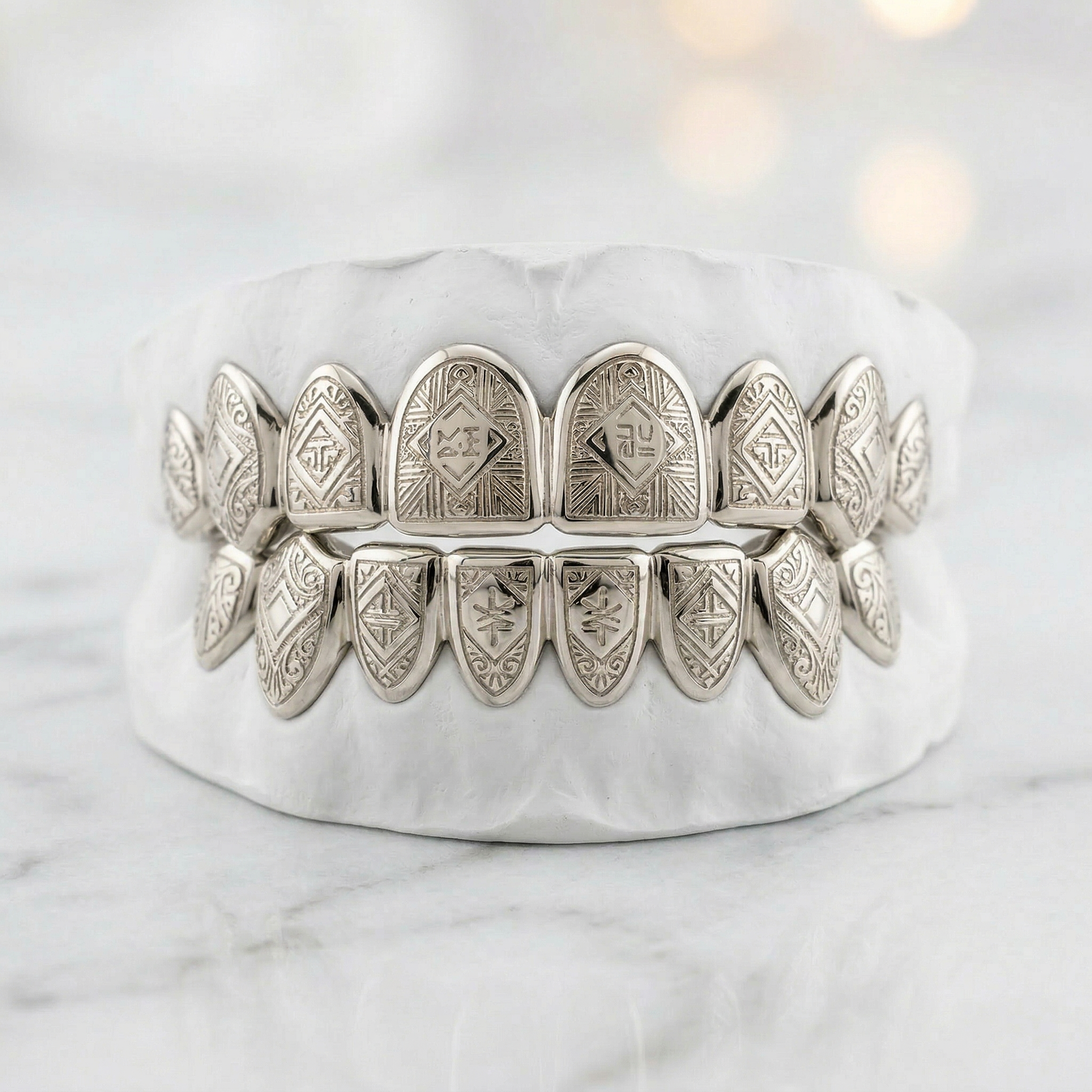 Laser Engraved Grillz