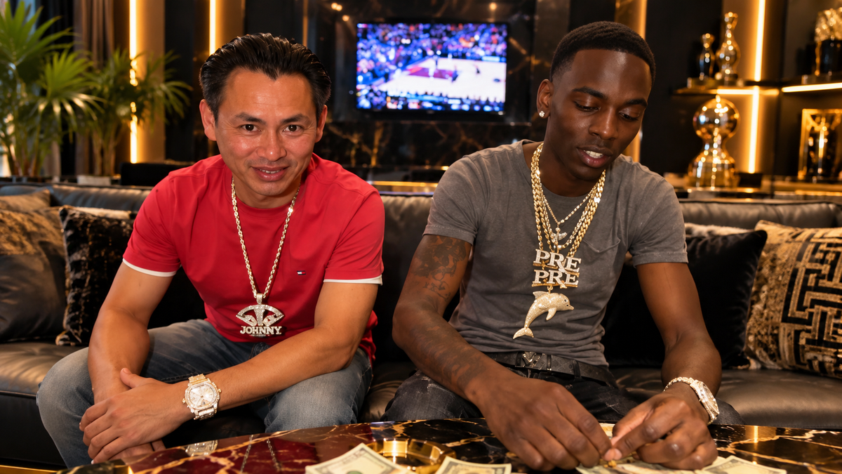 JDWR-S161104-Young Dolph Hand Prong Set Diamond Grill