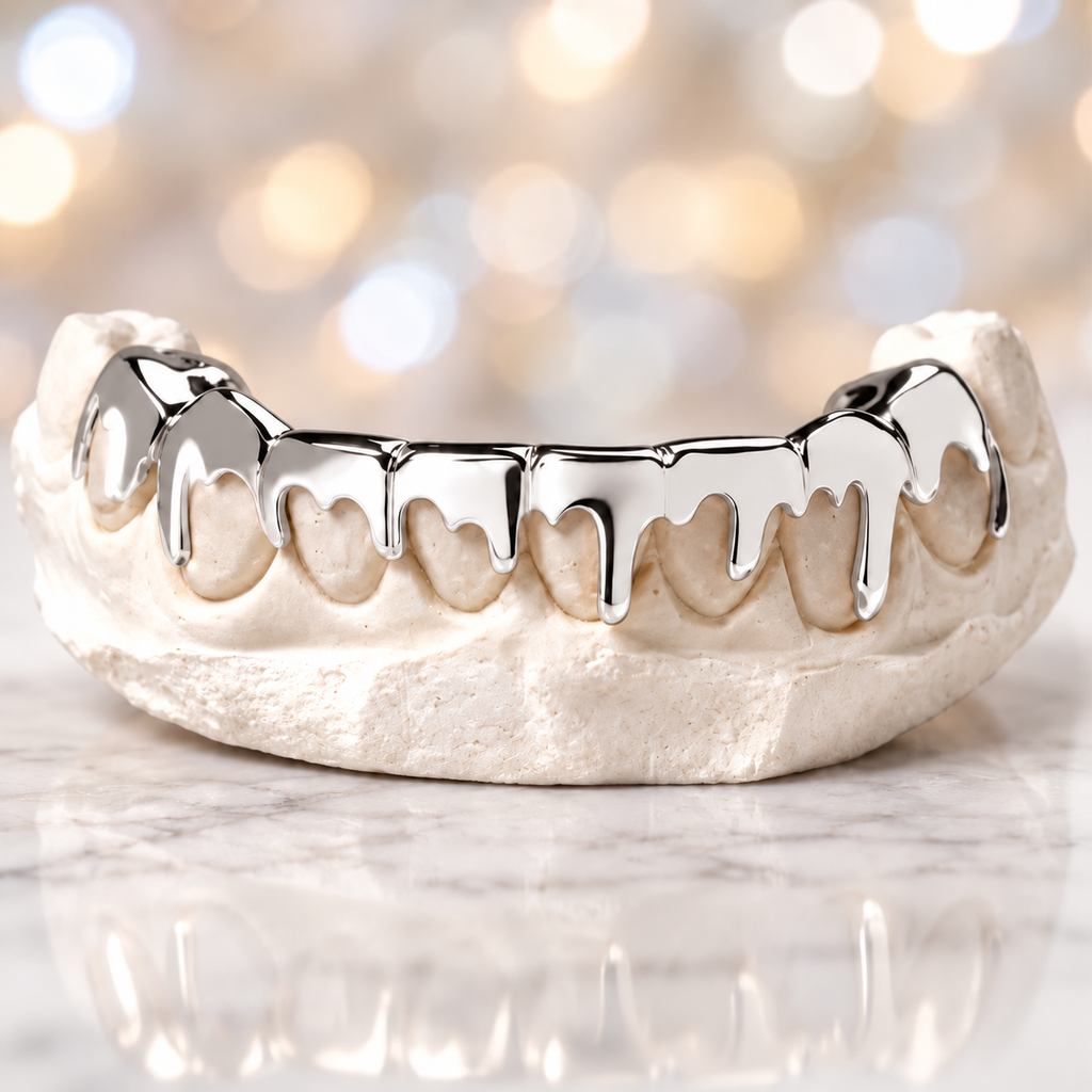 JDWR-10019 - 8 TOP OR 8 BOTTOM Drip Style Grillz