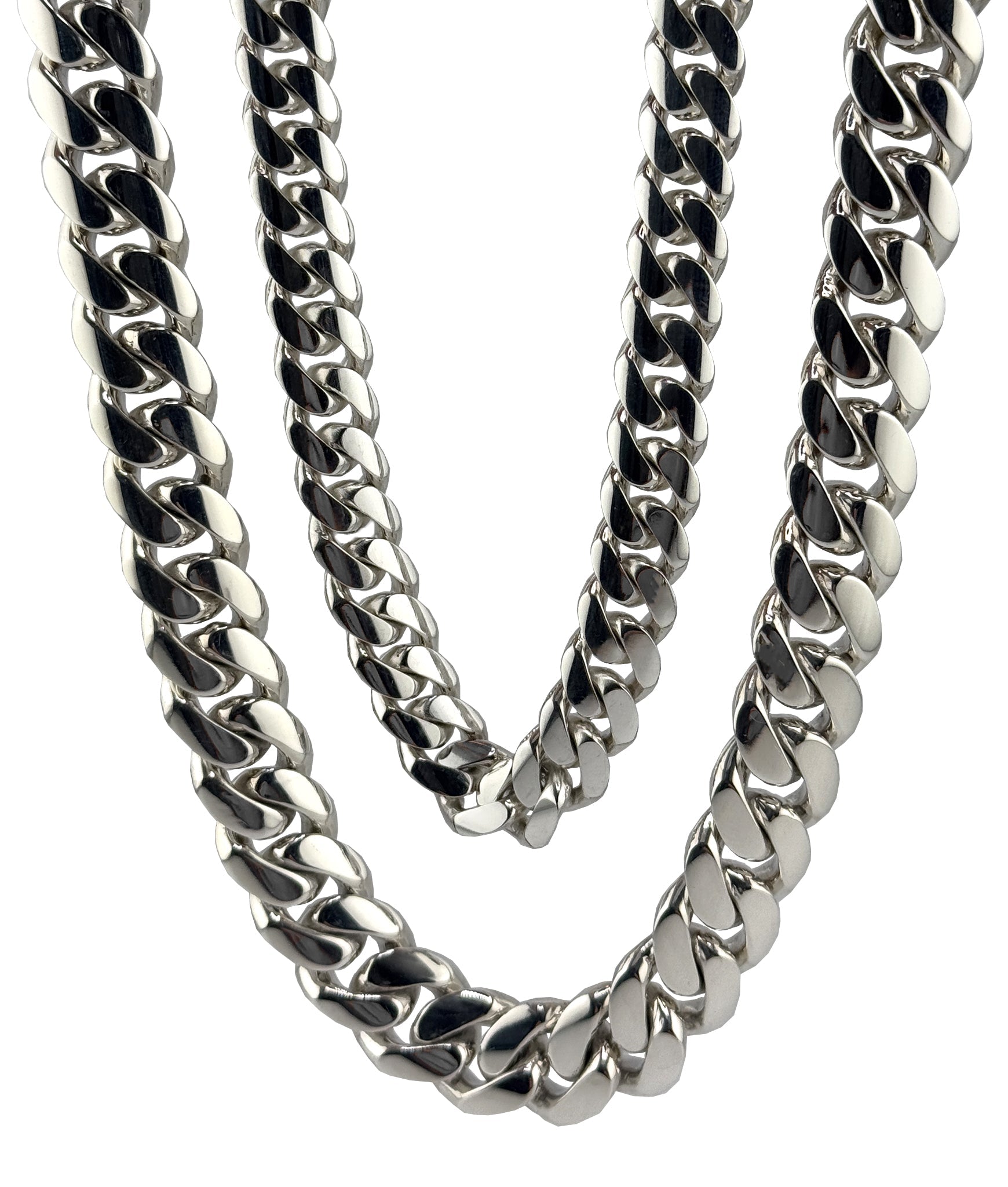 Silver Cuban Link Chain