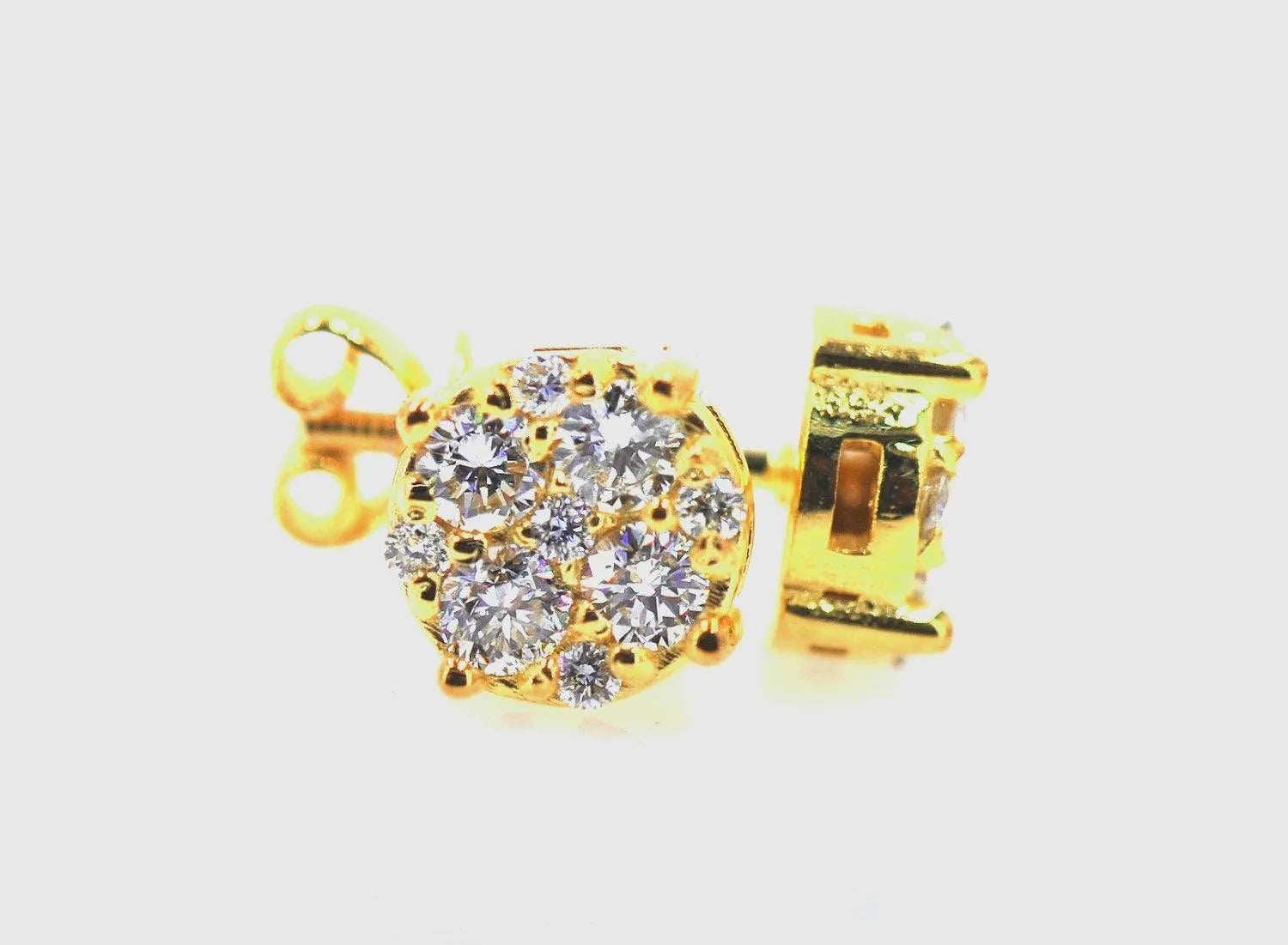 0.76CT Diamond Earrings - Johnny Dang & Co