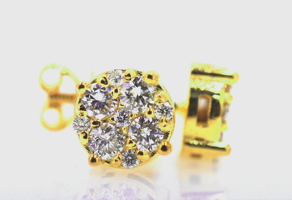 0.76CT Diamond Earrings - Johnny Dang & Co