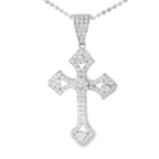 925 Sterling Silver Moissanite Cross