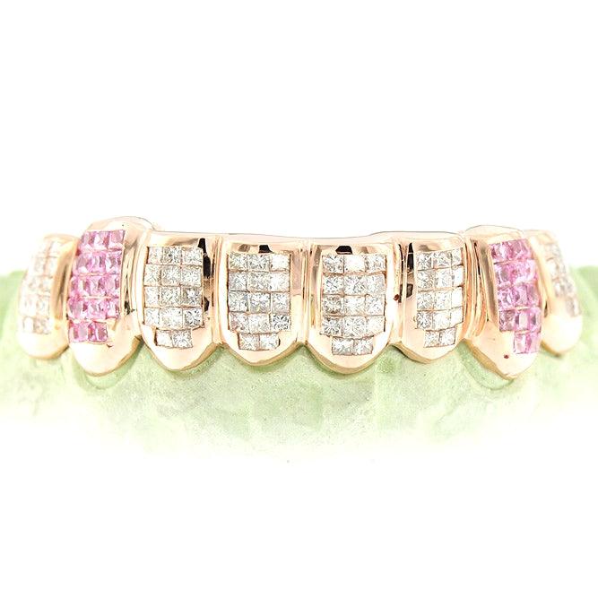 JDTK-GS151512 Sauce Walka Custom Invisible Handset Diamond Grill - Johnny Dang & Co