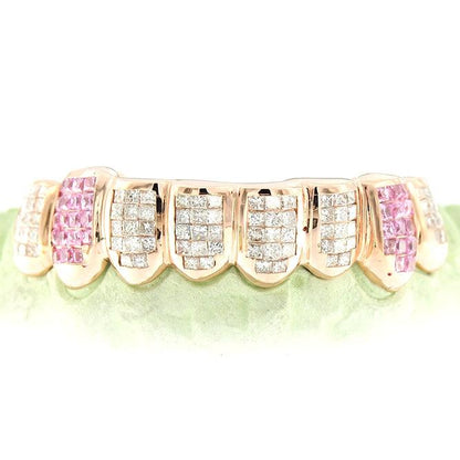 JDTK-GS151512 Sauce Walka Custom Invisible Handset Diamond Grill - Johnny Dang & Co