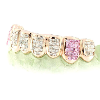 JDTK-GS151512 Sauce Walka Custom Invisible Handset Diamond Grill - Johnny Dang & Co