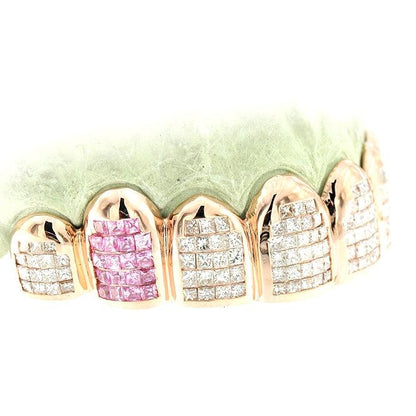 JDTK-GS151512 Sauce Walka Custom Invisible Handset Diamond Grill - Johnny Dang & Co