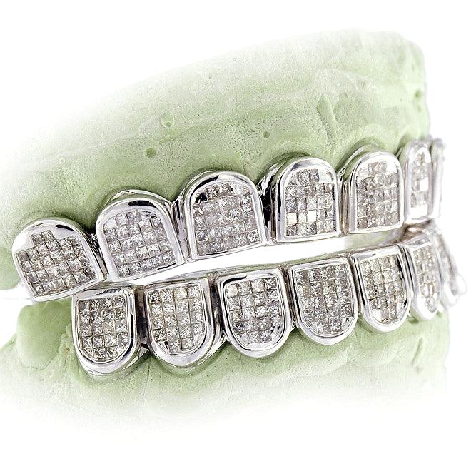 JDTK-0032- Invisible Set Blocks Large Diamond Grillz - Johnny Dang & Co