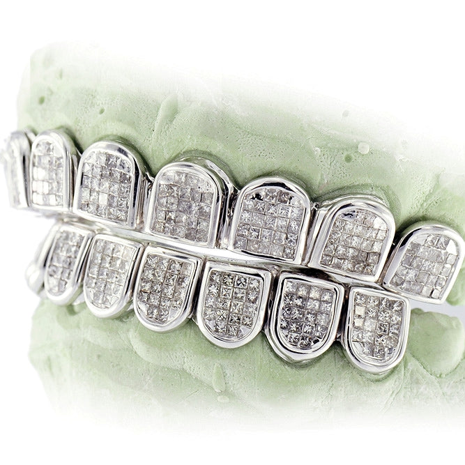 JDTK-0032- Invisible Set Blocks Large Diamond Grillz – Johnny Dang & Co