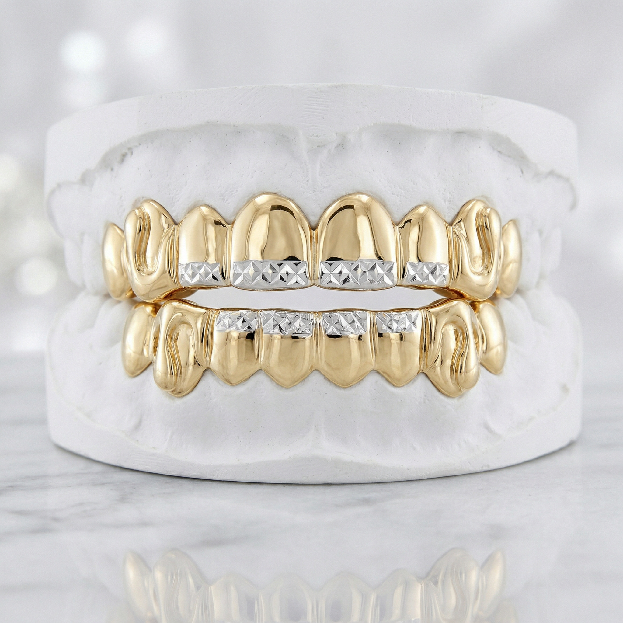 Spill2 Deep Cut Dripping Gold Grill - JDG54