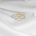 Solitaire Diamond Engagement Ring